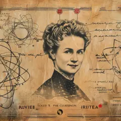 Maria Skłodowska-Curie - wyjątkowy plakat wybitnej uczonej