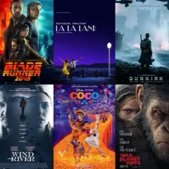 Kompletna lista filmów 2017: Przegląd najlepszych produkcji