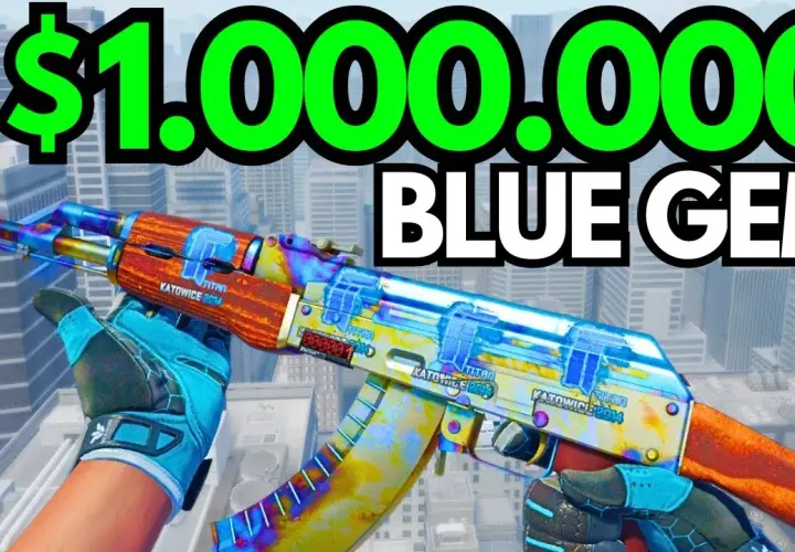 Najdrożej sprzedany skin w CS:GO - niesamowita historia AK-47 Blue Gem
