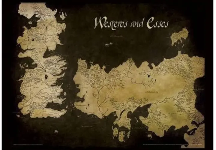 Mapa Świata Gry o Tron - Zobacz Pełną Mapę Westeros i Essos z Serialu Gra o Tron