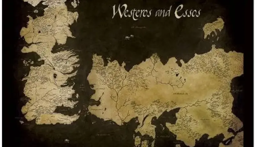  Mapa Świata Gry o Tron - Zobacz Pełną Mapę Westeros i Essos z Serialu Gra o Tron