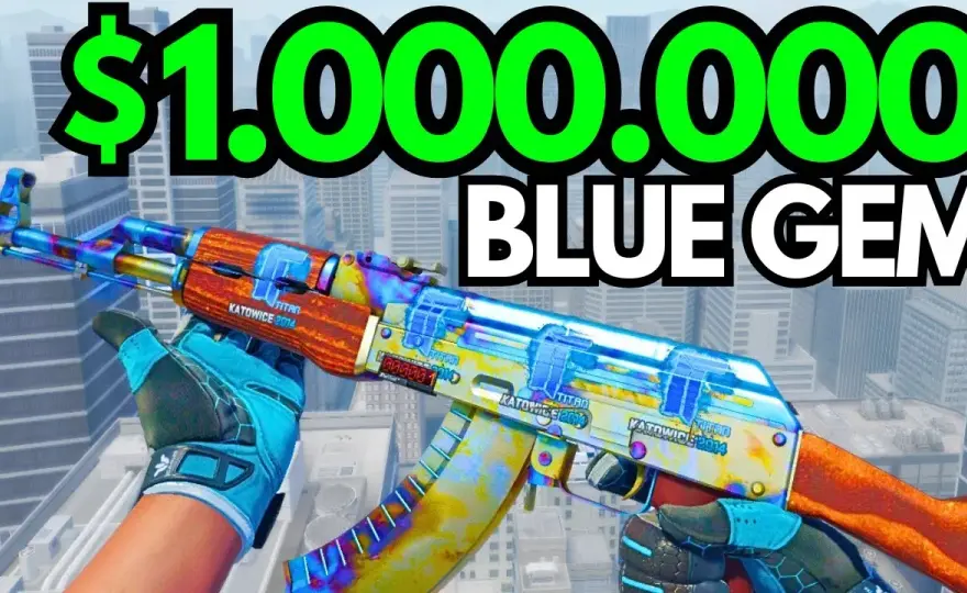 Najdrożej sprzedany skin w CS:GO - niesamowita historia AK-47 Blue Gem