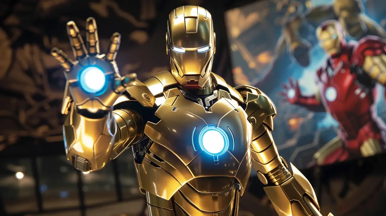 Zdjęcie Iron Man - plakat z niesamowitym superbohaterem Marvela